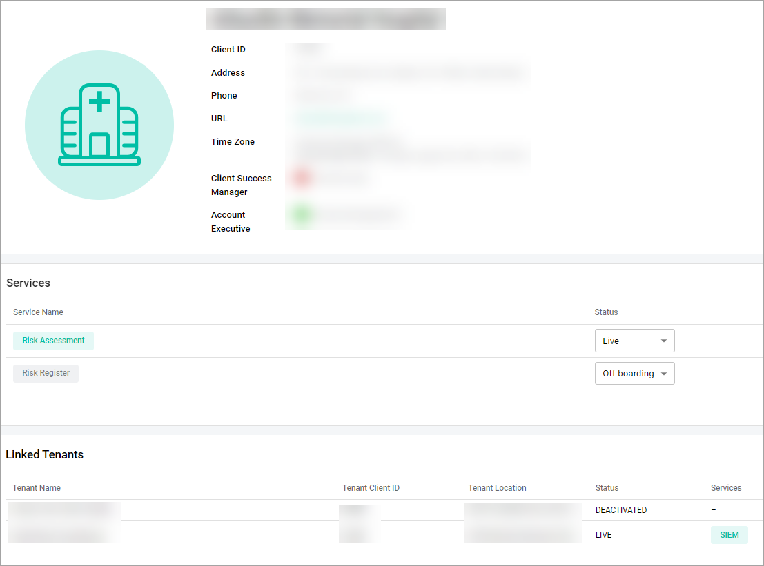Organization profile Organization profile